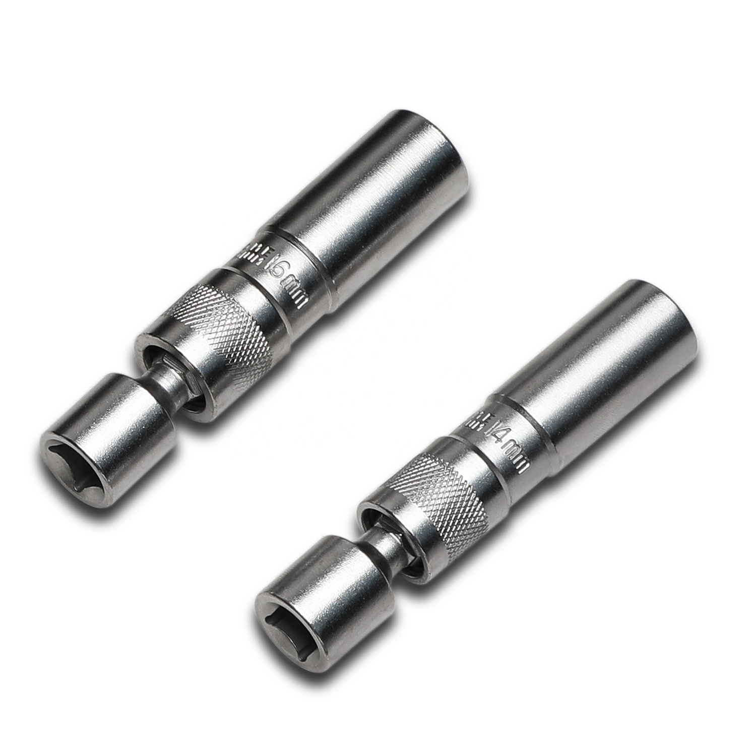 14mm 16mm manyetik döner buji soket ince duvar manyetik 3/8in sürücü 12 nokta buji soket temizleme aracı