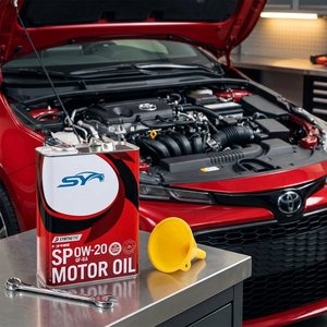 Aceite de Motor Sintético <span class=keywords><strong>Toyota</strong></span> <span class=keywords><strong>0W20</strong></span> al por Mayor, Aceite de Motor de Gasolina de Alta Eficiencia 0w 20 para <span class=keywords><strong>Toyota</strong></span> Camry Prius Híbrido 4L - Product Image 5