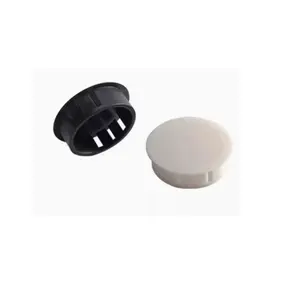 Zwarte Kleur Nylon Plastic Kabel End Cover Gat Plug