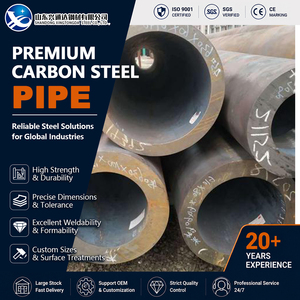 Tubo de Acero al Carbono API 5L Gr.B SAE 1020 con Recubrimiento FBE de 168.3 mm y 6 mm Sch10 DIN 1626 con Buena Maquinabilidad - Product Image 1