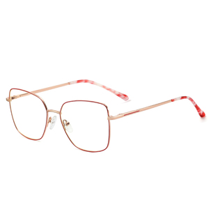Bon marché <span class=keywords><strong>Prix</strong></span> lunettes <span class=keywords><strong>Blu</strong></span> <span class=keywords><strong>Ray</strong></span> Anti-lumière bleue lunettes monture de lunettes lunettes à monture métallique lunettes optiques - Product Image 5