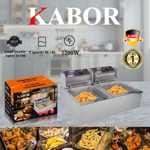 Kabor Electric Deep Fryer Stainless Steel Single <b>Stove</b> Commercial Household Use - Product Image 4