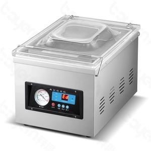 เครื่องซีลสูญญากาศแบบตั้งโต๊ะกึ่งอัตโนมัติ รุ่น DZ-320 สำหรับบรรจุภัณฑ์อาหาร ข้าว เนื้อ ปลา - Product Image 5