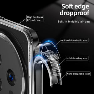 OMEVE-funda transparente para <span class=keywords><strong>Honor</strong></span> Magic5 <span class=keywords><strong>Pro</strong></span>, carcasa trasera dura de Gel de goma para Magic 5 <span class=keywords><strong>Ultimate</strong></span> <span class=keywords><strong>Magic4</strong></span> <span class=keywords><strong>Pro</strong></span> <span class=keywords><strong>Honor</strong></span> 80 70 60 - Product Image 5