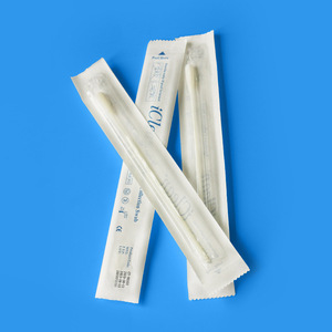 Hisopo de muestreo Hua Chenyang de una sola capa, desechable, de algodón flocado, para recolección oral y nasofaríngea - Product Image 1