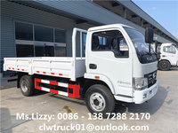 Camion léger de fret YUEJIN Euro 3 4X2 de 5-6 tonnes, fourni par l'usine, à bon prix