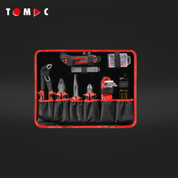 TOMAC Jeu d'Outils Universel Multifonctionnel de Douilles 283 Pièces, Ensemble de Clés à Douilles avec Boîte en Aluminium Personnalisée, Livraison UE