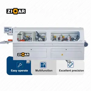 ZICAR MF50W cheap price five functions edge bander price melamine furniture pvc mdf edge banding machine