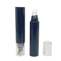 Tube cosmétique en plastique personnalisé de 15 ml |   Emballage de mascara et de crème pour les yeux avec applicateur en alliage de zinc ou en céramique
