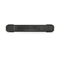 Tableta Robusta con Escáner de Códigos de Barras 1D y 2D, Lector de Pasaportes y Códigos MRZ, Android 13, Resistente al Agua, para Recopilación de Datos