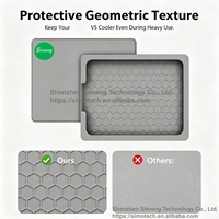 Étui de protection en silicone Starlink V5, conception anti-chute, résistant au soleil, anti-rayures, pour montage mural extérieur de satellite