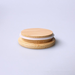 ฝาปิดแก้วไม้ไผ่ยูก้า ทรงกลม ใช้ซ้ำได้ ปิดสนิท อุปกรณ์เครื่องดื่ม - Product Image 3