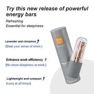 Floral Mint Essential Oil Nasal <b>Sticks</b> for Stress Relief & Prevent Drowsiness-Refreshing <b>Scent</b> Easy Breath - Product Image 4