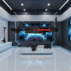 Factory Supply KOOLUX U1 Foldable 25 km/h Two-Wheel <b>Electric</b> <b>Scooter</b> 500W <b>Motor</b> Waterproof Lithium Battery 60-70KM Range Adult - Product Image 2