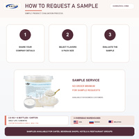 Popping Boba 2,8kg 1,2kg 1kg Suiker-Vrij Meerdere Smaken HACCP Gecertificeerd OEM Aangepaste Verpakking voor Bubble Tea Chains & Distributeurs