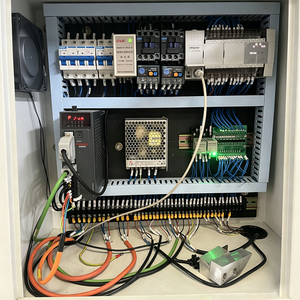 Machine de découpe d'aluminium CNC à double scie 45 degrés, équipement spécial pour la fabrication de cadres de portes et de fenêtres, haute stabilité, 380V - Product Image 5
