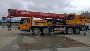 Grue lourde grue mobile hydraulique d'occasion à vendre tonne grue de camion d'occasion Sany STC500 machines de construction d'occasion - Product Image 5