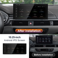 STWEI Qualcomm Snapdragon665 Android15 CarPlay Inalámbrico para Automóvil, Reproductores de Video para Automóvil AUDI A4 A5 B9 18-22, Multimedia Bluetooth