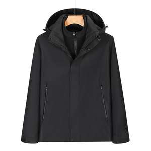 Chaqueta Tres en Uno de Forro Polar para Montañismo, Delgada para Otoño, Ropa de Trabajo con Logotipo Personalizado - Product Image 6