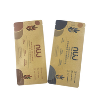 Custom Printed 9.3*20cm Food Grade Foil Protein Powder Stick Sachet Packaging Bag Pouch Instant Coffee Stick Packaging Bags