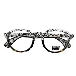Asetat düzensiz gözlük çerçeve kadınlar 2025 Vintage yuvarlak gözlük yüksek kaliteli gözlük moda optik gözlük - Product Image 1