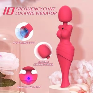 STELLAR PATH Drop Shipping Nipple Clitoral Sucking Massager Rose Tongue Shaped Silicone ABS <b>Vibrator</b> for Women Adult Sex Toy - Product Image 5