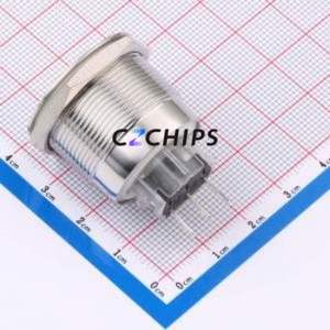 HY-25A-P11-S-CU-008 Push Button Switch Through hole Component (THT) Switch - Product Image 2