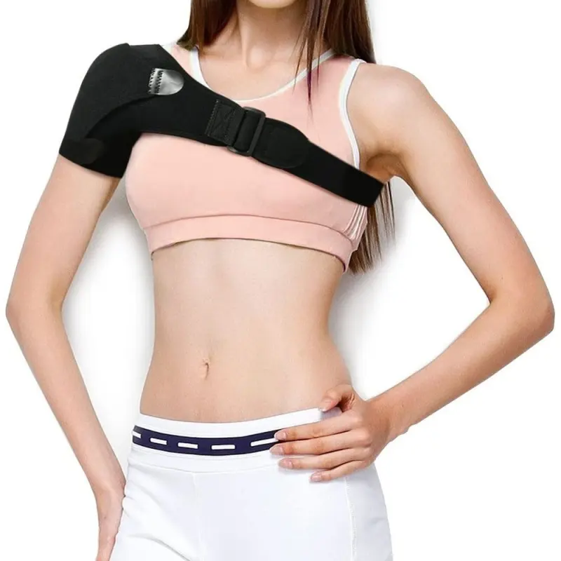 2024 Hot Sale Sports Safety Neoprene Elastic Breathable Shoulder Support Brace Orthopedic Pressure Pad Shoulder Support Belt