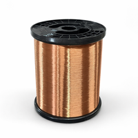 Fil émaillé ECCA CCA à bonne soudabilité et anti-oxydation pour bobines électroniques AWG36-AWG14