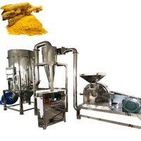 Machine à fabriquer des flocons d'oignon blanc déshydratés, moulin à épices, moulin à farine, machine à pulvériser les aliments à vendre