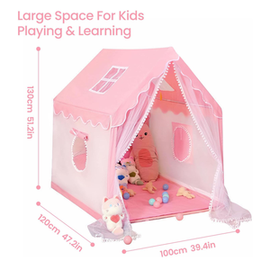 Tente <span class=keywords><strong>de</strong></span> jeu pliable pour enfants, tente <span class=keywords><strong>tipi</strong></span> en toile lavable pour garçons et filles, tente <span class=keywords><strong>de</strong></span> <span class=keywords><strong>couchage</strong></span> intérieure/extérieure avec tapis, parc <span class=keywords><strong>de</strong></span> jeu pour bébé, best-seller - Product Image 5