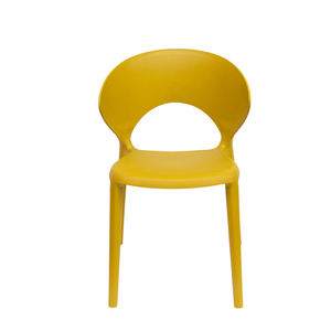 Modern <strong>Cheap</strong> Stackable <strong>Comfy</strong> Yellow pp Plastic <strong>Chair</strong> - Product Image 3
