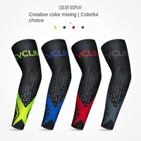 Manchons de bras de cyclisme en spandex personnalisés, protection UV, soleil, sports de plein air, respirant, compression, course à pied, unisexe, été, rafraîchissant, rapide