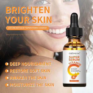 Sérum à la vitamine C 20% OEM personnalisé en usine, acide L-ascorbique stable, 30 ml, éclaircissant, anti-âge, antioxydant pour le visage, marque privée - Product Image 3