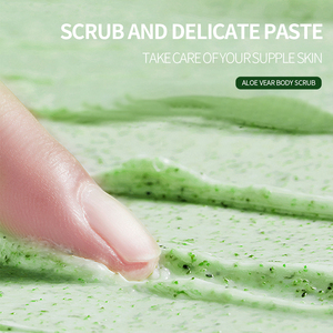 Vendita calda in fabbrica esfoliante <span class=keywords><strong>naturale</strong></span> pulizia profonda 500ml Aloe Vera Scrub pompa per la testa del corpo Scrub per la doccia - Product Image 3