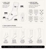 Chaussettes de yoga mi-mollet pour femmes, avec volants personnalisés, antidérapantes pour le Pilates, avec nœud en dentelle, faible MOQ, conception gratuite