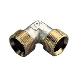 Conector de Doble Curvatura Tiemme 3/4 X 18 para Mangueras de Plomería - Product Image 1