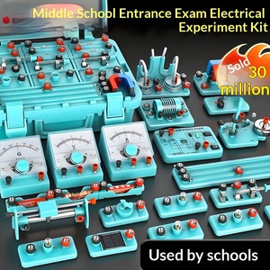 Kit Completo de Experimentos de Física para Escuela Secundaria, Modelo Xq5, Caja de Circuitos Eléctricos, Mecánica y Acústica, Tercer Año, Circuito Pequeño - Product Image 5