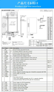 Pantalla de papel electrónico de 3.52 pulgadas con resolución de 240x360, brillo VDD a las 180 horas - Product Image 6