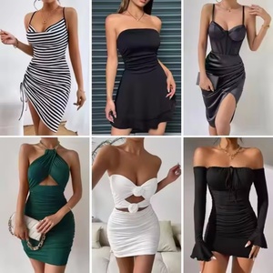 Vestido Elegante de Encaje con Volantes y Mangas Abullonadas para Mujer, Nueva Colección Primavera-Verano 2025 de Corea del Sur, Venta al Por Mayor de Alta Calidad - Product Image 4