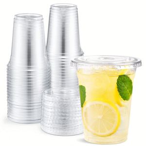 Gobelets jetables en plastique PP transparent de 150 ml (5 oz) sans couvercle pour l'aviation, pour l'eau, les jus, le lait, le thé, le café et les boissons chaudes - Product Image 1
