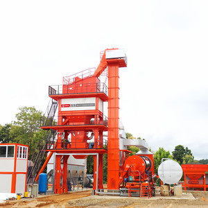 Stationary <b>Bitumen</b> Asphalt Mixing Plant with PLC Control Engine & Pump-High Efficiency Road Construction Equipment for Sale - Product Image 1