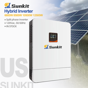 Split Phase 12kw <b>48v</b> Solar US Standard 110v/220v Compatible with <b>Batteries</b> From Different Brand,High Efficiency - Product Image 2