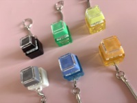 Porte-clés personnalisé avec logo, clé mécanique anti-stress, jouet de décompression en forme de clavier