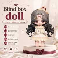Missy SweetSad Loli Blind Box Serie Crow Paradise Figura Coleccionable de Conejita Adorable Juguete Kawaii Adorno de Escritorio Regalo para Niña