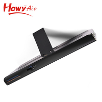 Audio DVB-T2 supérieur 1024x600 10 "pouces batterie intégrée 1500 MAh télévision ATSC