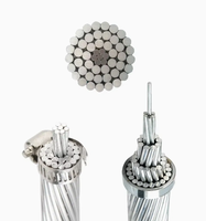 Cable Eléctrico de Aluminio AAC AAAC, Estándar, Reforzado con Acero, para Uso Aéreo, Conductor ACSR