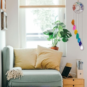 Carillon éolien en cristal naturel DIY en gros pour la décoration intérieure, acheter chez <span class=keywords><strong>Taiba</strong></span> Agate - Product Image 1