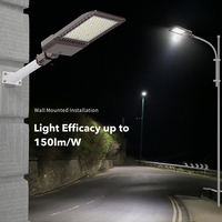 Venta directa de fábrica Aluminio Ip66 Iluminación exterior impermeable Fotocélula 100W 200W 300W 400W Farolas LED