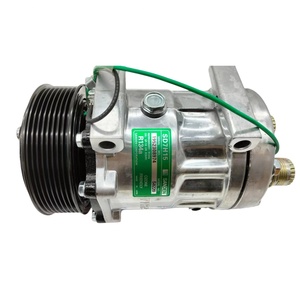 Compresor de Aire Acondicionado 8500795 5P-8500 para Excavadoras W130B, LW170.B, W130C - Product Image 1